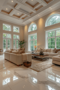luxurious living room interior