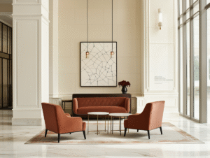 modern lounge area