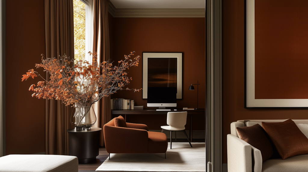 sophisticated interior space